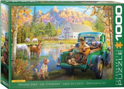 EUROGRAPHICS CASSE-TÊTE 1000 PIÈCES - LAC CHANTANT #6000-6012